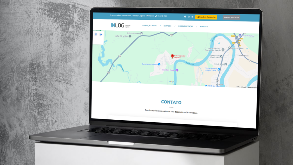 Contato & Localização Itajaí